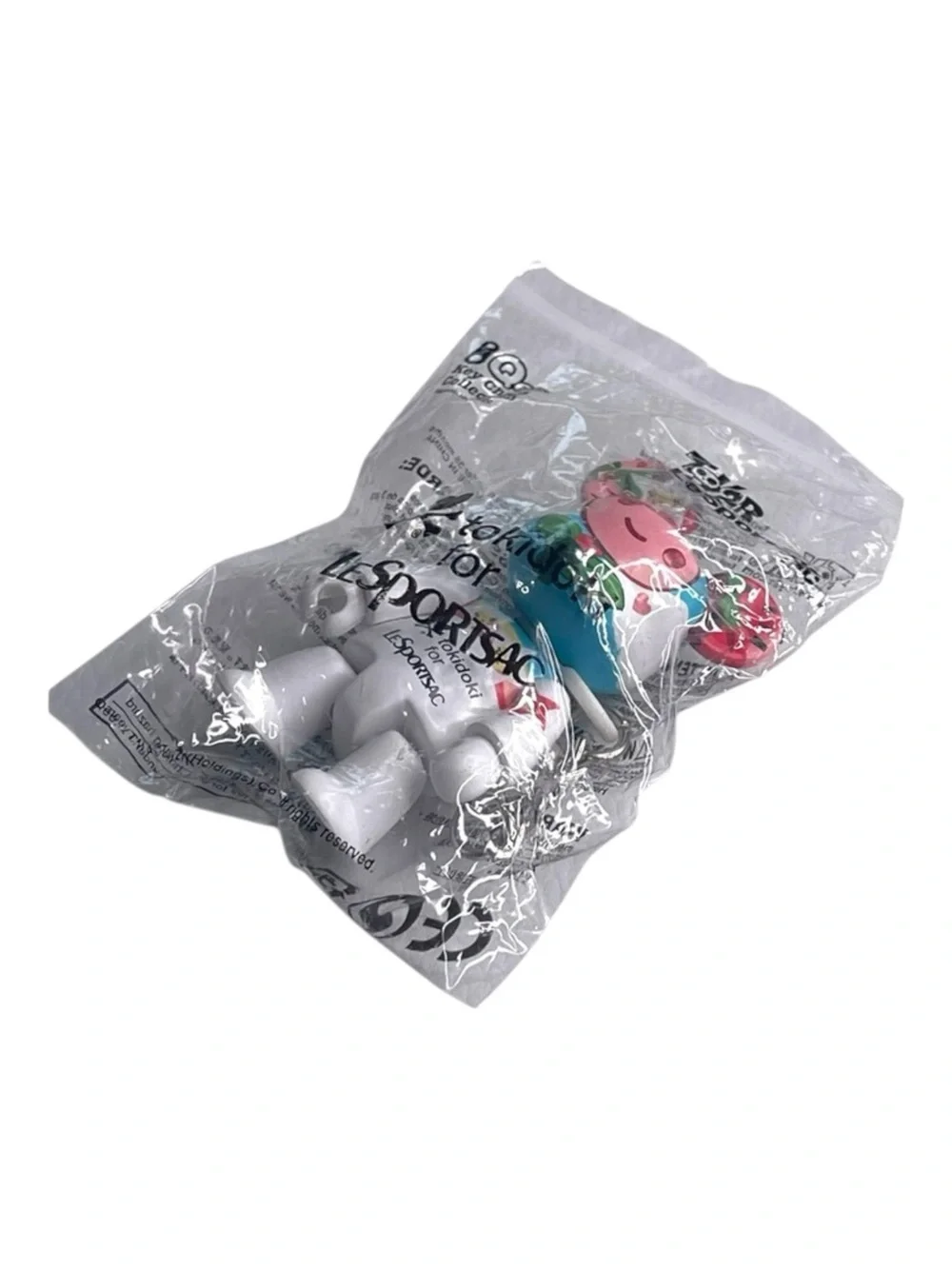 Deadstock: new Tokidoki x LeSportSac 𖠌 Ltd Ed Qee Bear Key Chain Bag Charm 𖠌